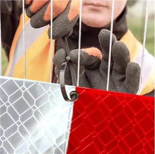 Reflektierendes Band für Zaunpfosten