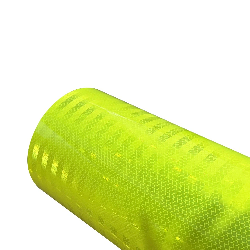 Fluorescent Yellow Reflective Sheeting For Road Sign 4 Fluorescent Yellow Reflective Sheeting For Road Sign 4