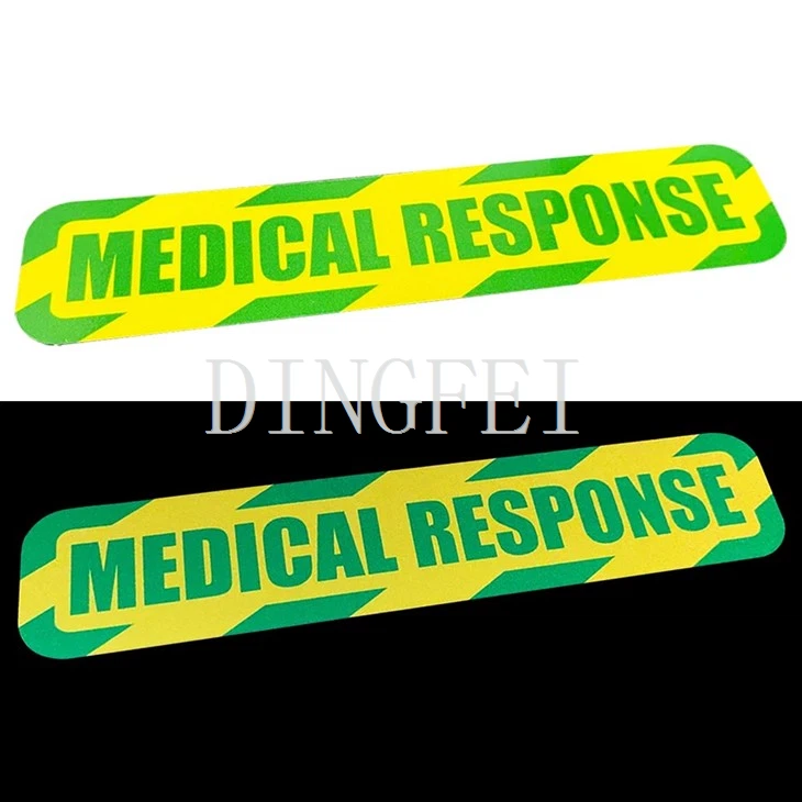 ambulance warning stickers (4)
