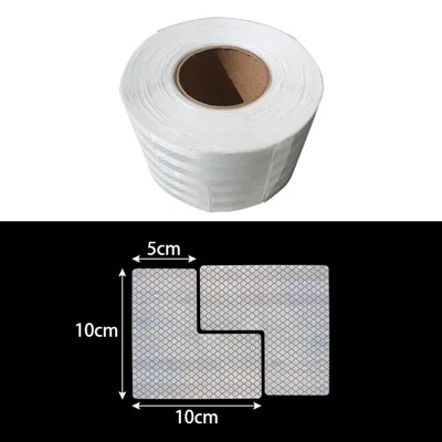 Segmentiertes Reflexionsstreifen für Fahrzeuge