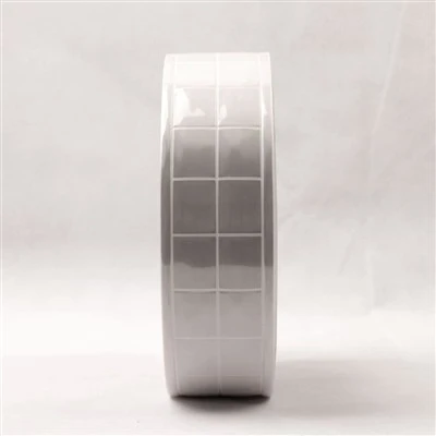 Weißes kariertes PVC-Reflexband für Kleidung