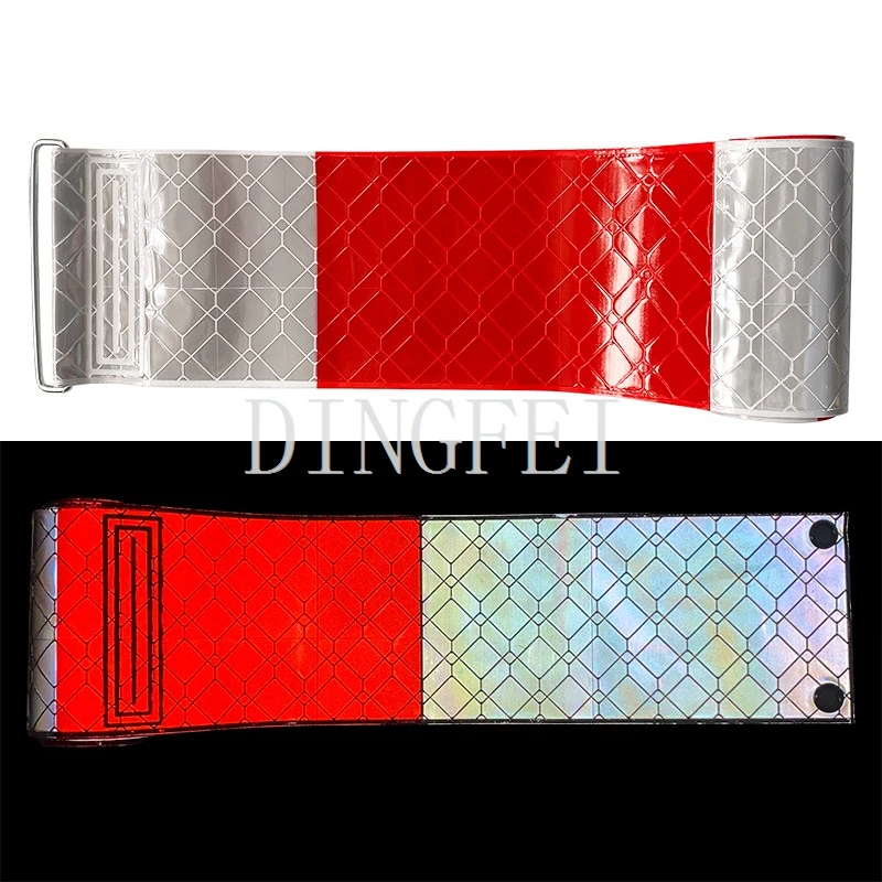 Strip PVC Fencing Red/White For Safety Warning